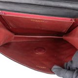 Chanel Quilted Lambskin 24K Gold Single Flap Shoulder Bag