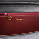 Chanel Quilted Lambskin 24K Gold Single Flap Shoulder Bag