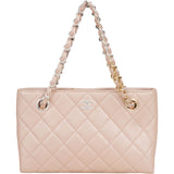 Chanel Qulilted Lambskin CC Handbag