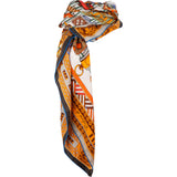 Hermès Kiki Colliers de Chiens Silk Scarf Tuch Carre 140