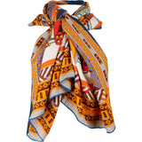 Hermès Kiki Colliers de Chiens Silk Scarf Tuch Carre 140
