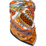 Hermès Kiki Colliers de Chiens Silk Scarf Tuch Carre 140