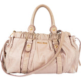 Miu Miu Leather City Handbag