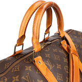 Louis Vuitton Canvas Monogram Keepall 50 Bandouliere