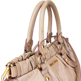 Miu Miu Leather City Handbag