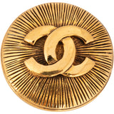 Chanel Golden CC Starburst Brooch