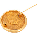 Chanel Golden CC Starburst Brooch