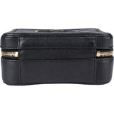 Chanel Quilted Caviar Leather CC Filigree Crossbody Bag