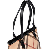 Burberry Nova-Check Monogram Handbag