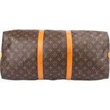 Louis Vuitton Canvas Monogram Keepall 50 Bandouliere