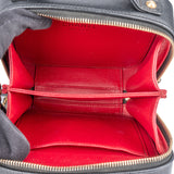 Chanel Quilted Caviar Leather CC Filigree Crossbody Bag