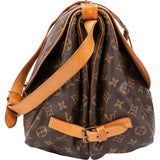 Louis Vuitton Canvas Monogram Saumur 35 Crossbody Bag