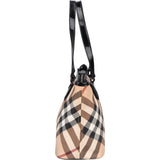 Burberry Nova-Check Monogram Handbag