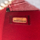 Chanel Quilted Caviar Leather CC Filigree Crossbody Bag