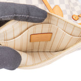 Louis Vuitton Damier Azur Monogram Neverfull PM Handbag