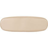 Chanel White Leather CC Shoulder Bag