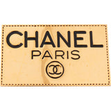 Chanel Golden Paris Plate Brooch