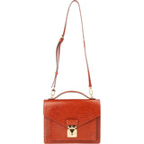 Louis Vuitton Cognac Epi Leather Monceau Handbag