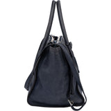 Prada Blue Leather Vitello Handbag