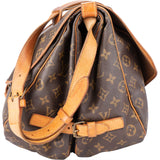 Louis Vuitton Canvas Monogram Saumur 35 Crossbody Bag