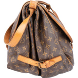 Louis Vuitton Canvas Monogram Saumur 35 Crossbody Bag