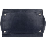 Prada Blue Leather Vitello Handbag