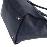 Prada Blue Leather Vitello Handbag