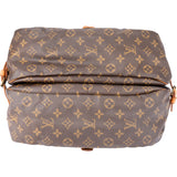 Louis Vuitton Canvas Monogram Saumur 35 Crossbody Bag