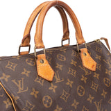 Louis Vuitton Canvas Monogram Speedy 30 Handbag