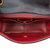 Chanel Quilted Lambskin 24K Gold Single Flap Crossbody Bag