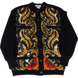 Hermès Golden Silk Elements Wool Cardigan (DE34 / FR36)