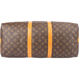 Louis Vuitton Canvas Monogram Keepall 50 Bandouliere