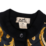 Hermès Golden Silk Elements Wool Cardigan (DE34 / FR36)