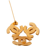 Chanel Golden Trio CC Brooch