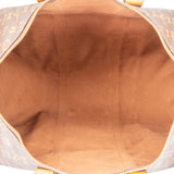 Louis Vuitton Canvas Monogram Keepall 50 Bandouliere