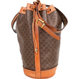 Celine Maccadam Monogram Bucket Crossbody Bag