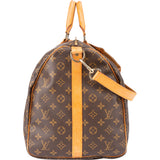 Louis Vuitton Canvas Monogram Keepall 55 Bandouliere