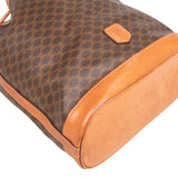 Celine Maccadam Monogram Bucket Crossbody Bag