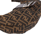 Fendi FF Monogram Baguette Buckle Hobo Bag