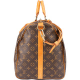 Louis Vuitton Canvas Monogram Keepall 55 Bandouliere