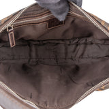 Fendi FF Monogram Baguette Buckle Hobo Bag
