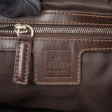 Fendi FF Monogram Baguette Buckle Hobo Bag