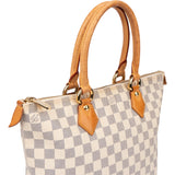 Louis Vuitton Damier Azur Monogram Saleya PM Handbag