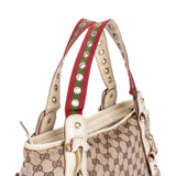 Gucci GG Monogram Horsebit Pelham Handbag