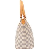 Louis Vuitton Damier Azur Monogram Saleya PM Handbag