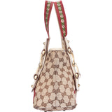 Gucci GG Monogram Horsebit Pelham Handbag