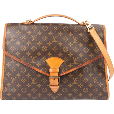 Louis Vuitton Canvas Monogram Bel Air Handbag - vintageandkickz