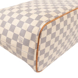 Louis Vuitton Damier Azur Monogram Saleya PM Handbag