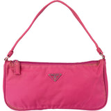 Prada Pink Nylon Triangle Handbag