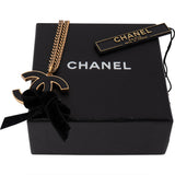 Chanel CC Satin Loop Necklace
